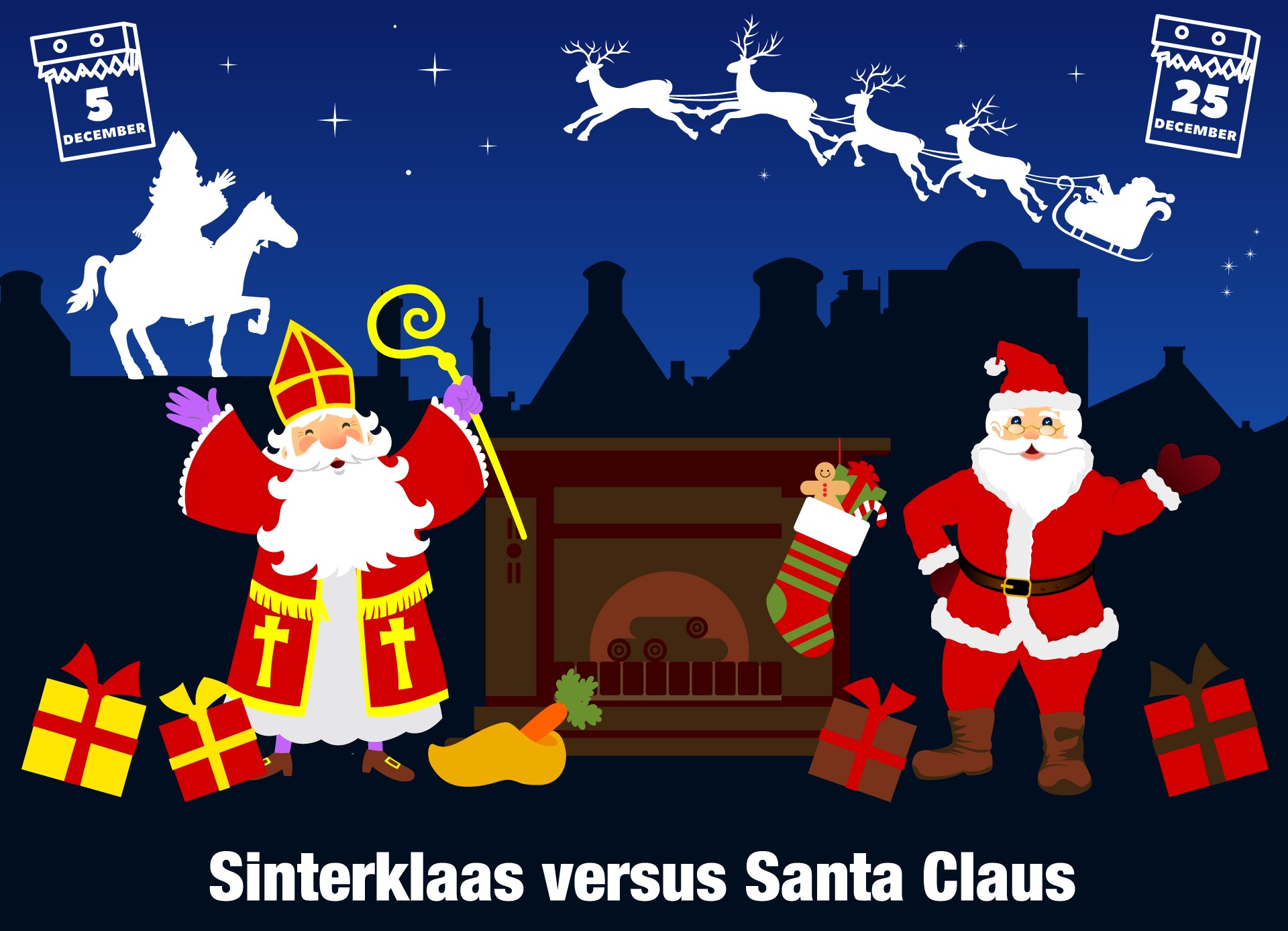 Happy Sinterklaas. Happy Sinterklaas Day.